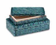 Picture of GLIMMER BLUE & GREEN BOX SET OF 2