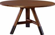 Picture of BAYLIS DINING TABLE THREE LEG BASE