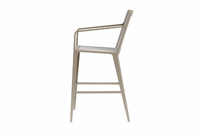 Picture of STILL BAR STOOL WITH ARMS