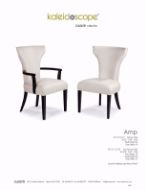 Picture of KF212-1 DC24 AMP ARM DINING CHAIR