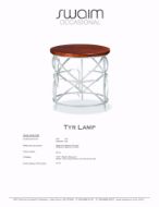 Picture of 906-4-W-FM  TYR LAMP