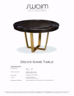 Picture of 290-6-W-54-FM DEUCE GAME TABLE