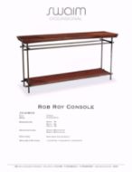Picture of 170-3-W-FS ROB ROY CONSOLE