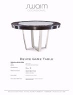 Picture of 290-6-L-60-W-PSS DEUCE GAME TABLE