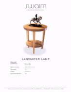 Picture of 701-1-W LANCASTER LAMP