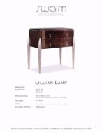 Picture of 3005-1-W LILLIAN LAMP