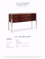 Picture of 3005-25-4-W LILLIAN BUFFET