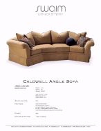 Picture of 1005-1 AS132 CALDWELL ANGLE SOFA
