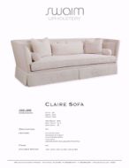 Picture of 1031 S98 CLAIRE SOFA