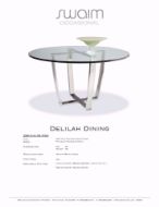 Picture of 284-6-G-54-PSS DELILAH DINING