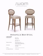 Picture of F180-4 BS30 ANNAPOLIS BAR STOOL