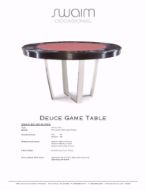 Picture of 290-6-BC-60-W-PSS DEUCE GAME TABLE