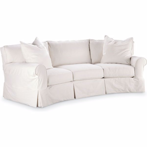 Picture of C7117-33 SLIPCOVERED WEDGE SOFA
