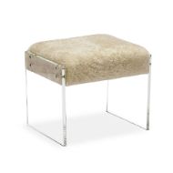 Picture of AIDEN SHEARLING STOOL