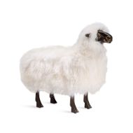 Picture of PHILLIPPE SHEEP SCULPTURE - IVORY